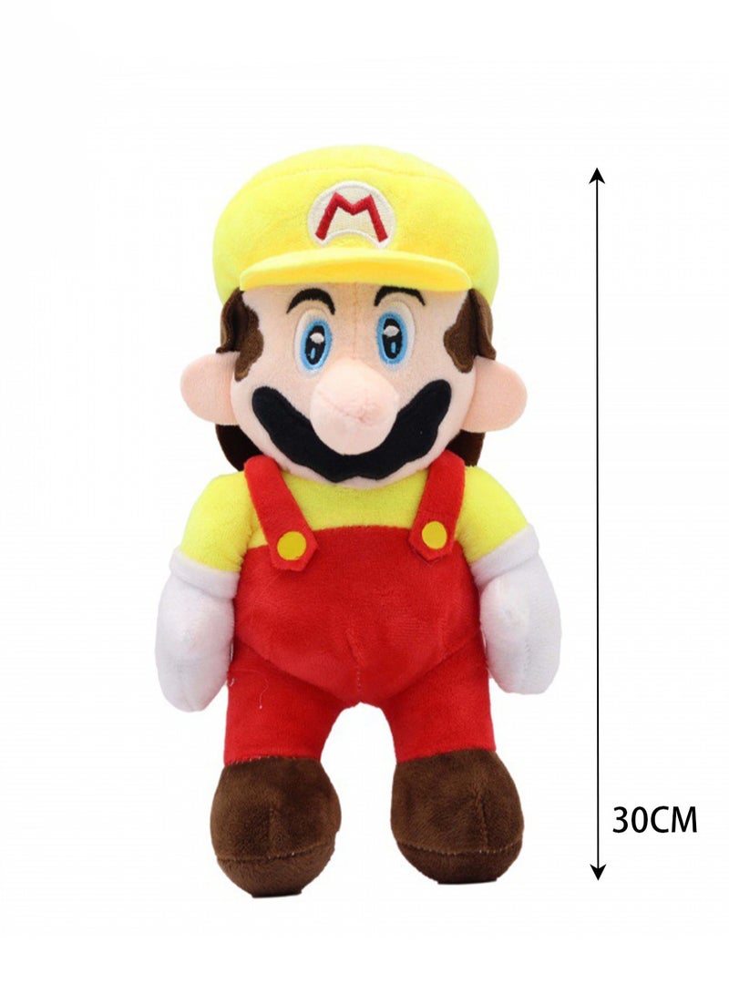 Popular Super Mario Doll Plumber Mushroom Plush Toy (Yellow Mary) - Image 2